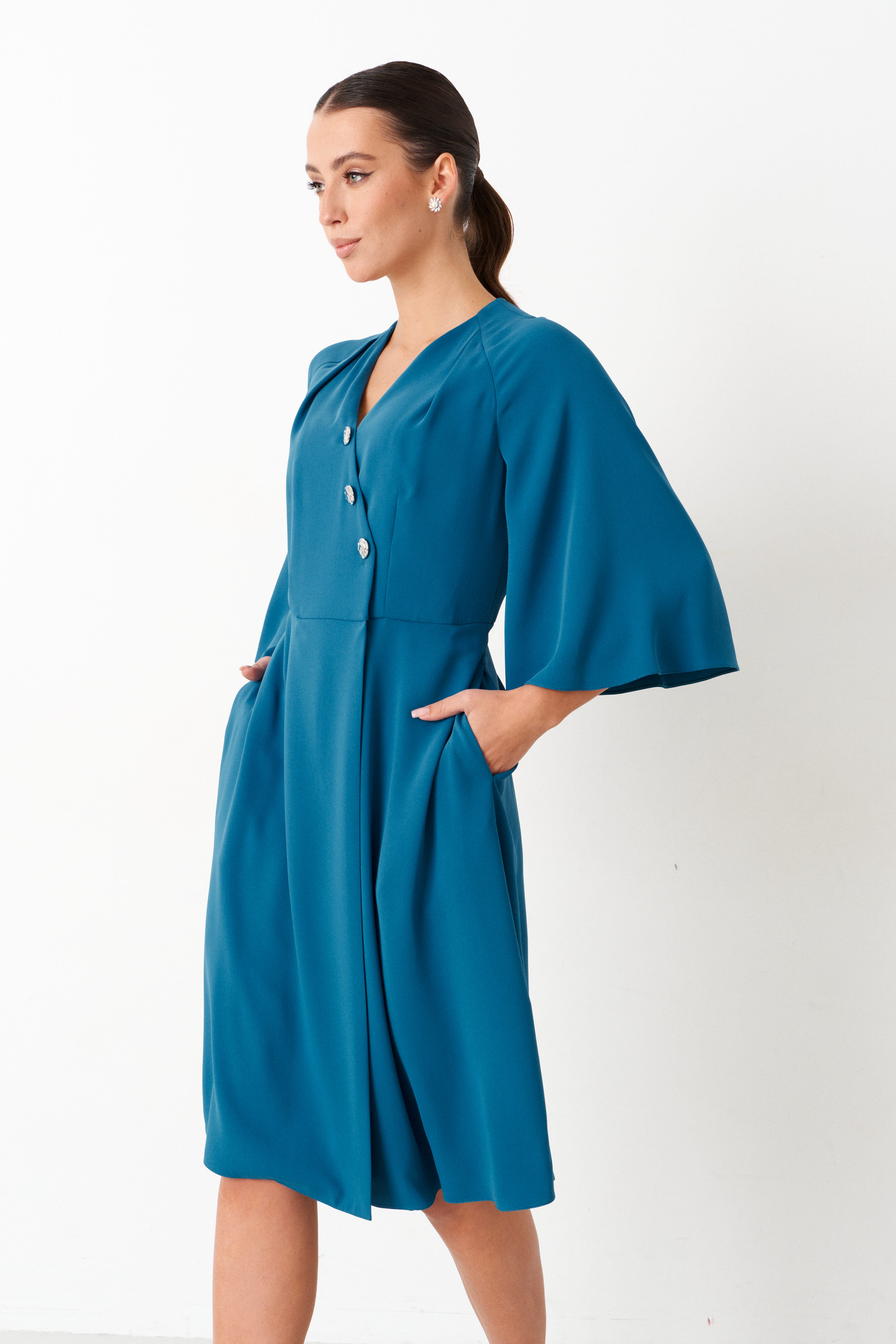 Платье  полуприлегающего силуэта Solange